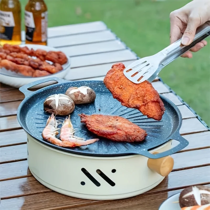 GrillMate - Barbecuegrill med Håndtag og Bærbart Design