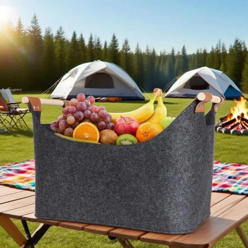 FoldCarry – Opbevaringskurv med Håndtag og Sammenklappeligt Design