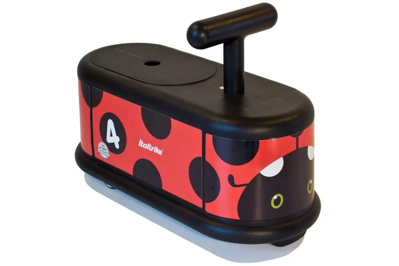 Porteur Coccinelle La Cosa 1 Animaux Italtrike Pour Enfants 1 À 6 Ans Ludique Avec Roues Multidirectionnelles