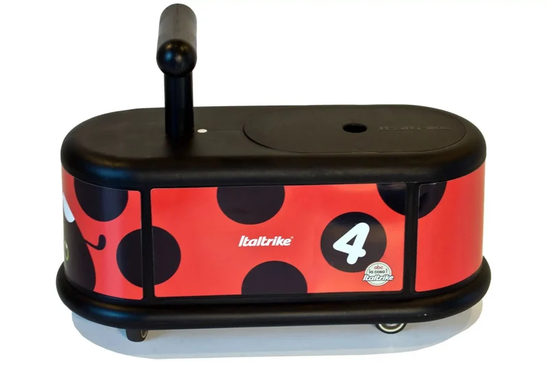 Porteur Coccinelle La Cosa 1 Animaux Italtrike Pour Enfants 1 À 6 Ans Ludique Avec Roues Multidirectionnelles