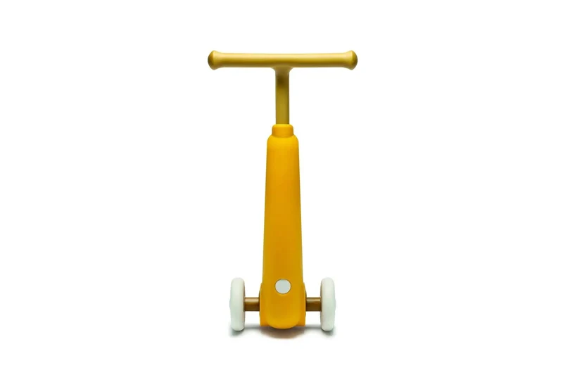 Trottinette Dino Jaune Italtrike Pour Enfants 2 À 6 Ans Conduite Sécurisée Et Ludique Robuste