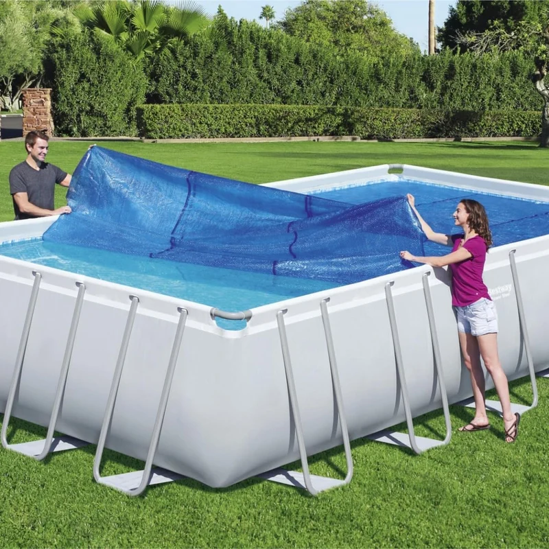 Bestway - Cobertor de verano rectangular para piscina elevada