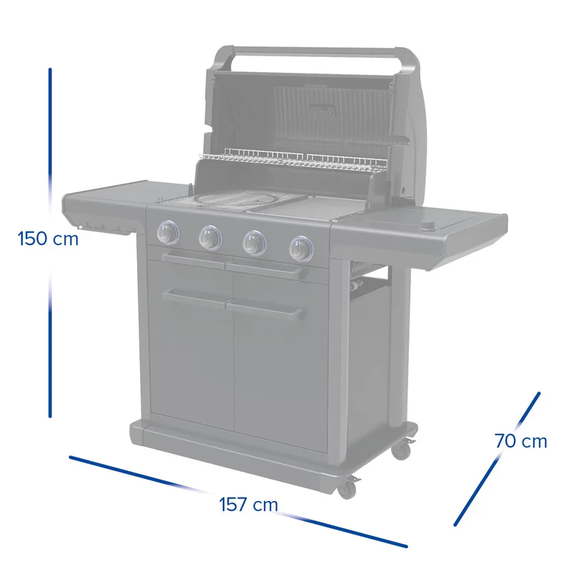 Campingaz - Barbacoa 4 Series Onyx S