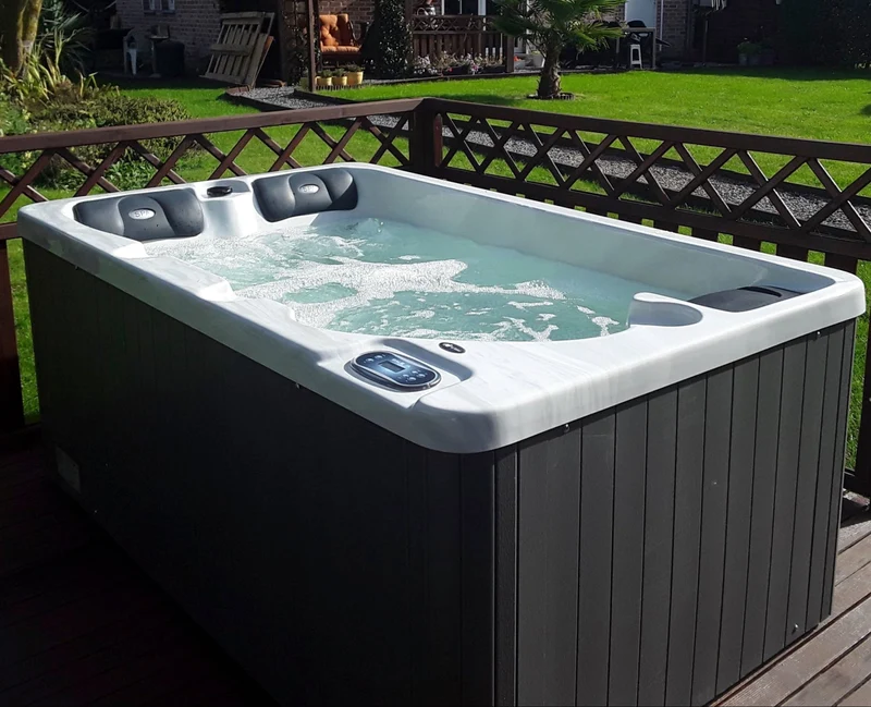 W'eau Hudson spa met warmtepomp - 3 persoons