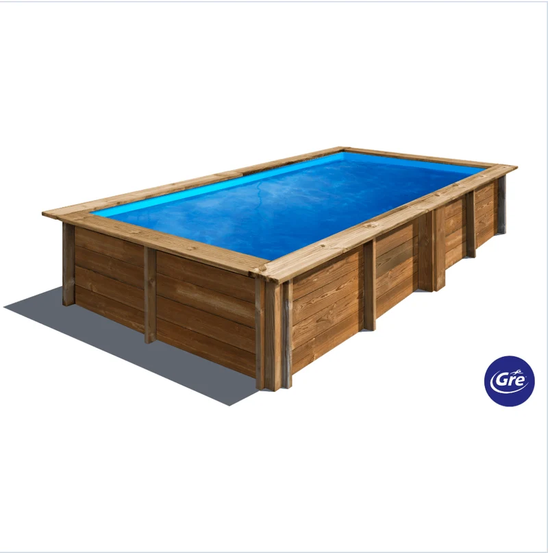 Gre Lemon houten Zwembad – 375 x 200 x 68 con