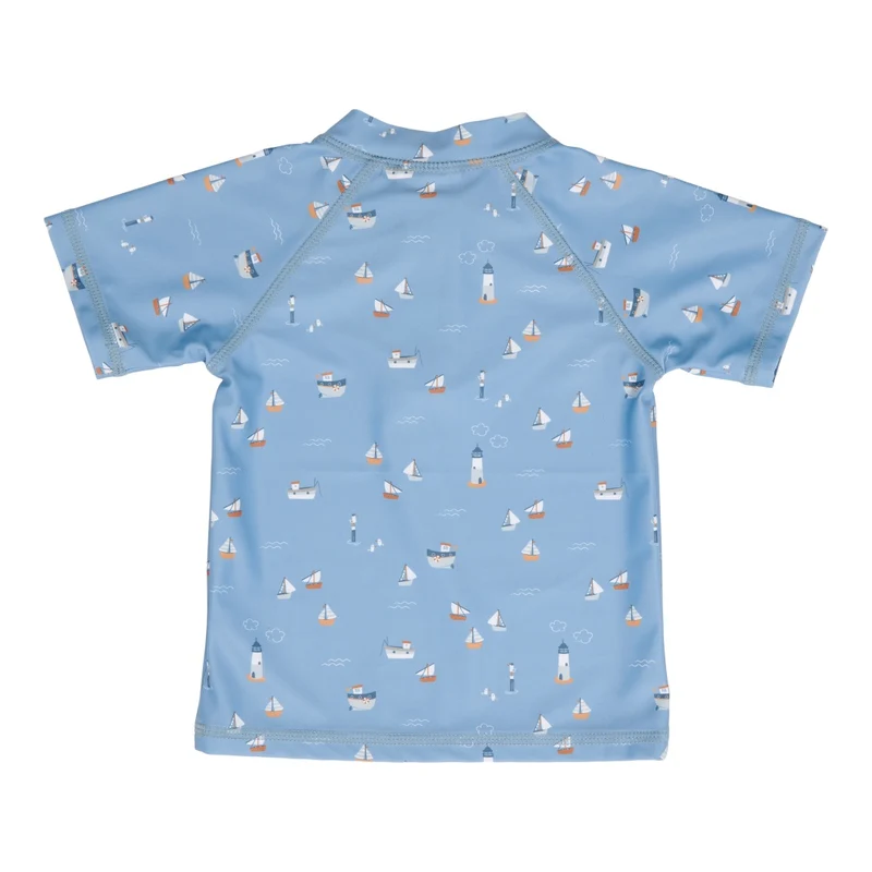 Badeshirt Sailors Bay Dark Blue | Little Dutch