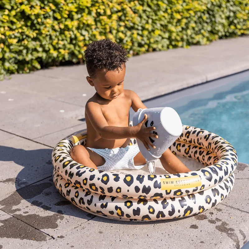 Piscine bébé à Imprimé Léopard - Beige, 60 cm - Swim Essentials