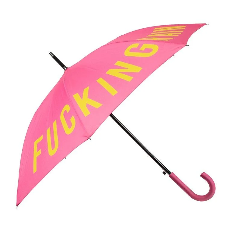 OMBRELLO "FUCKING RAIN" ROSA
