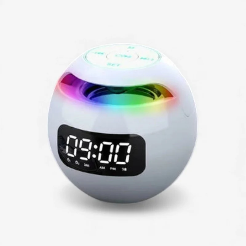 LumoBall - LED digital vækkeur med kugleinspireret design