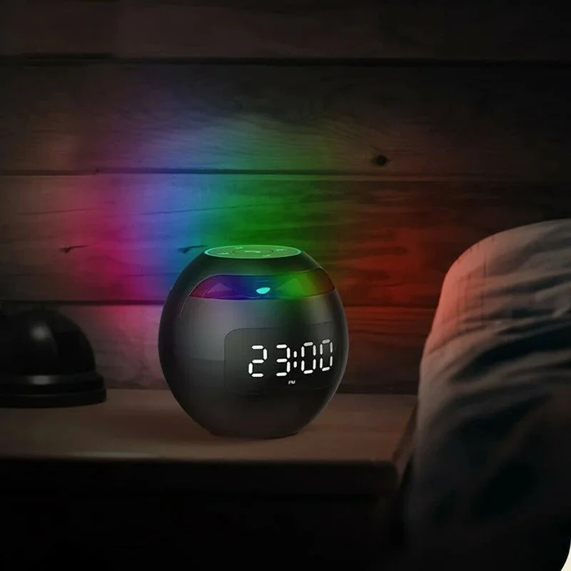 LumoBall - LED digital vækkeur med kugleinspireret design