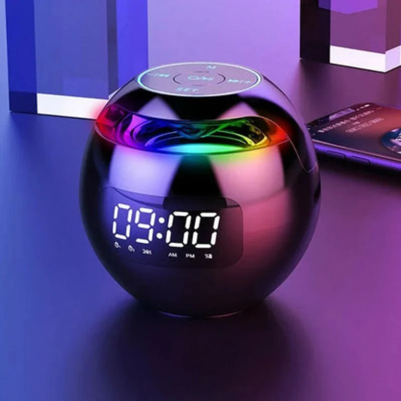 LumoBall - LED digital vækkeur med kugleinspireret design