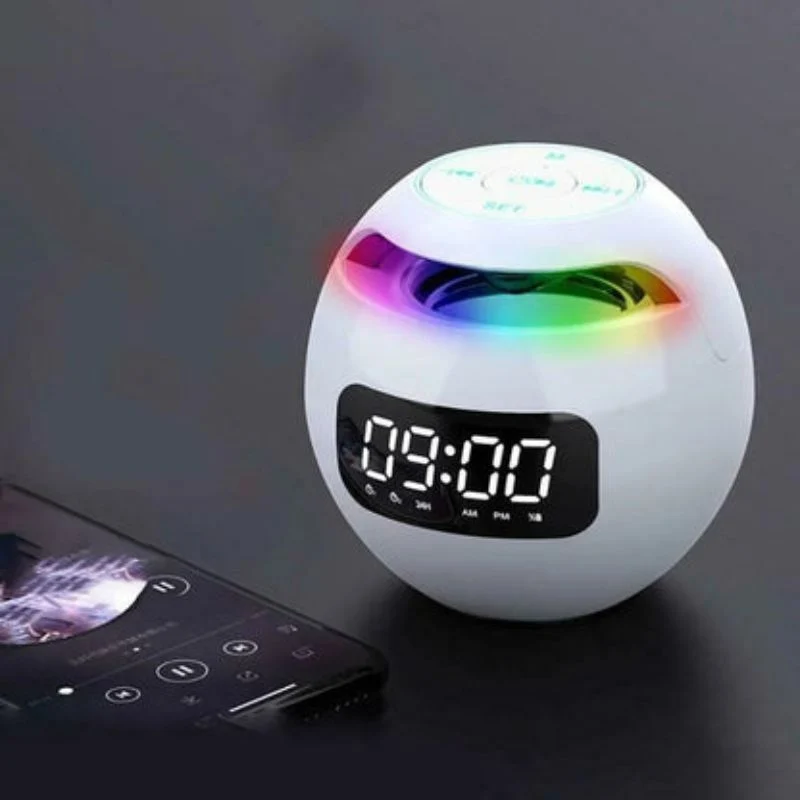 LumoBall - LED digital vækkeur med kugleinspireret design