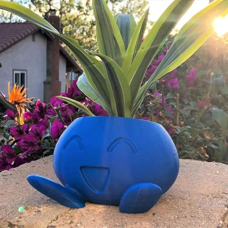BlissPot - Dekorativ Blomsterpotte med Smiley