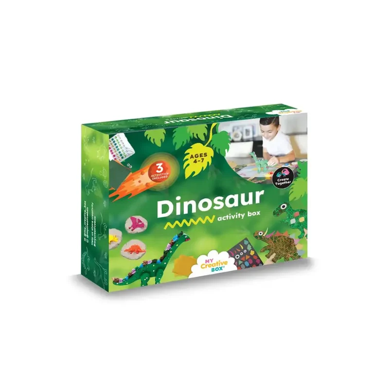 Mini kit créatif sur les dinosaures - My Creative Box