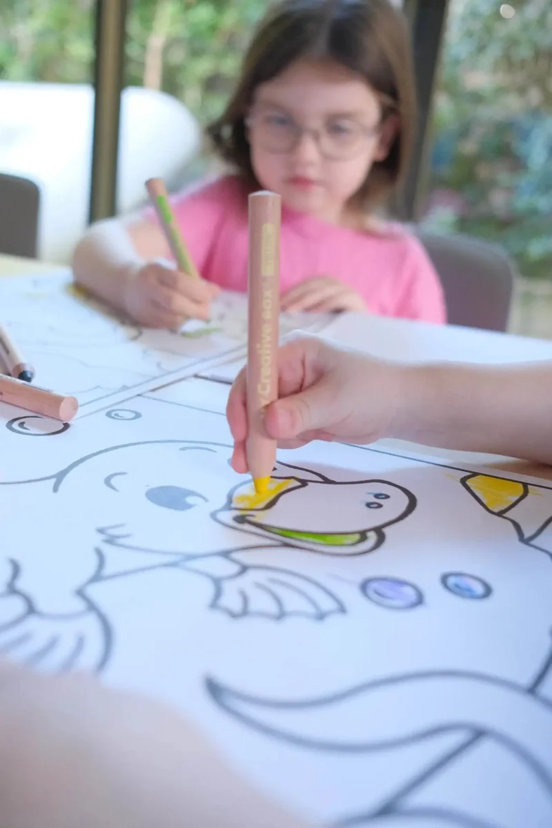 Crayons en bois 3 en 1 Woodies Lot de 10 - My Creative Box