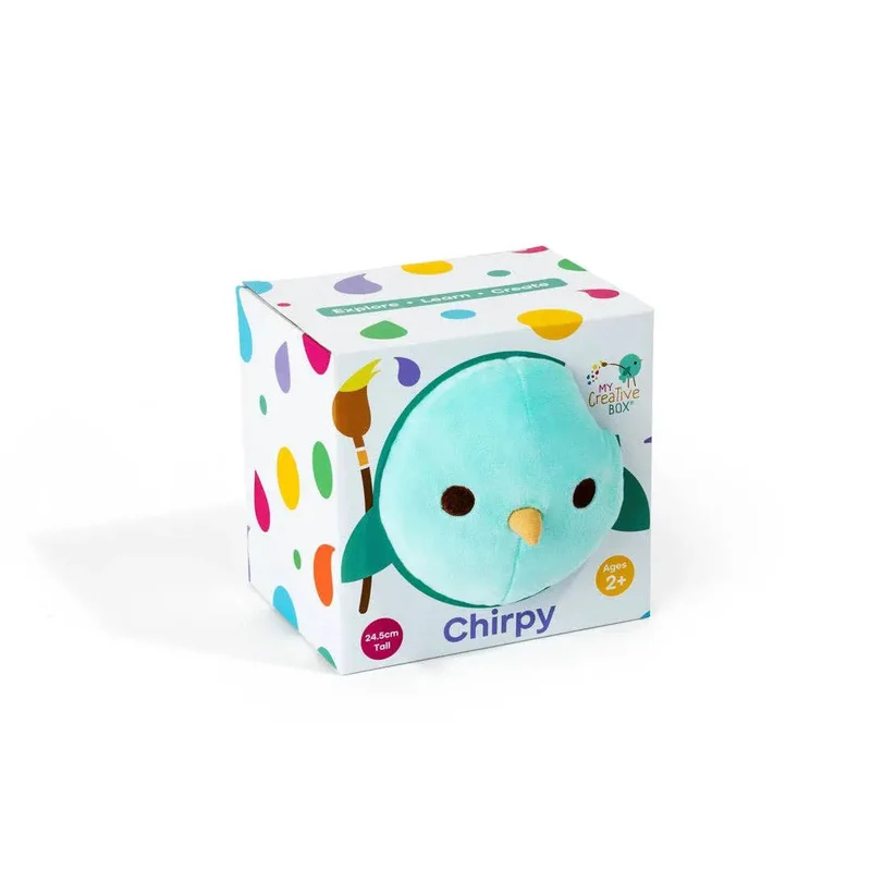 Ma boîte créative Chirpy Plushie - Jeu éducatif pour enfant