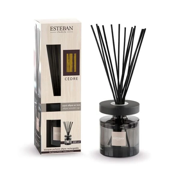 Bouquet profumato Ellipse Cedro 200ml ESTEBAN-PARIS