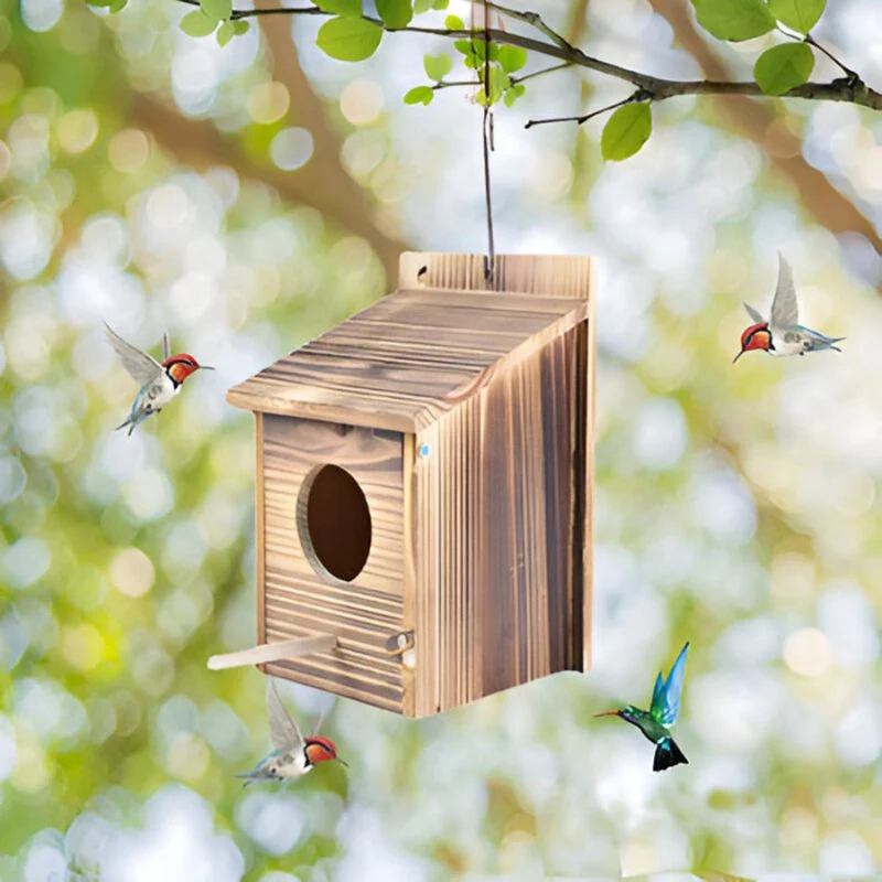 BirdGlow - Udendørs fuglehus med kreativt design