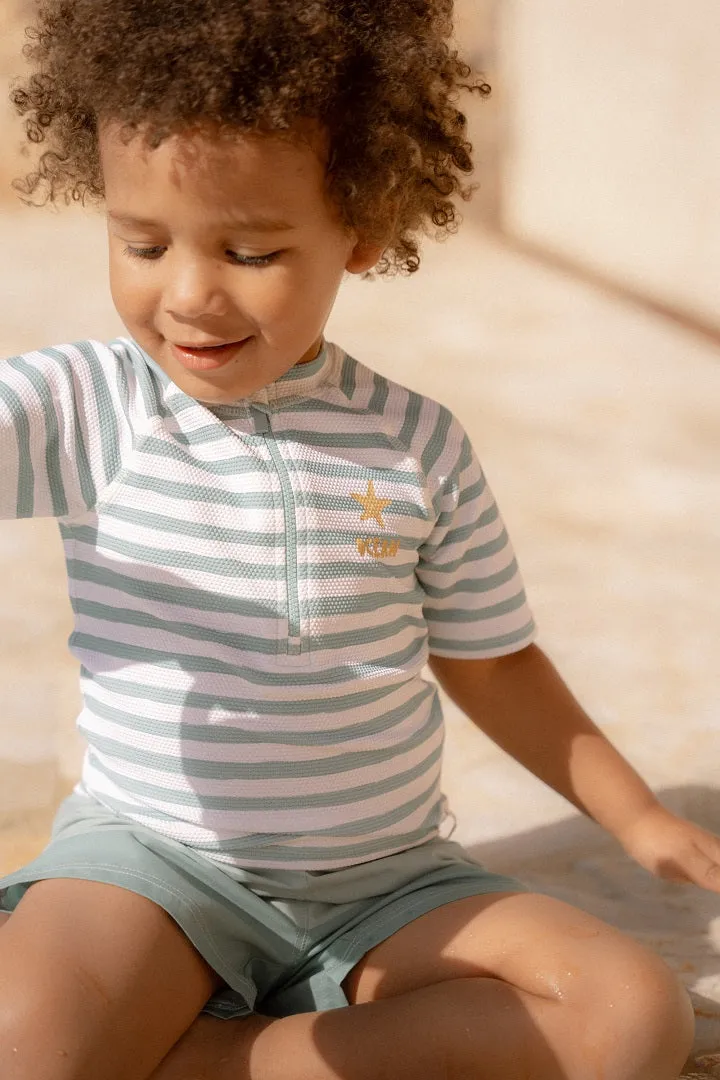 Badehose Seashells Surf Blue | Little Dutch