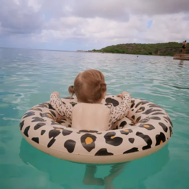 Flotteur bébé 0-1 an - léopard beige - Swim Essentials