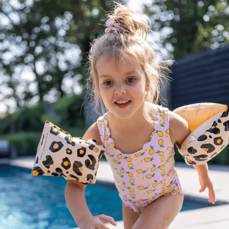 Brassards imprimé léopard - 2 à 6 ans - Swim Essentials