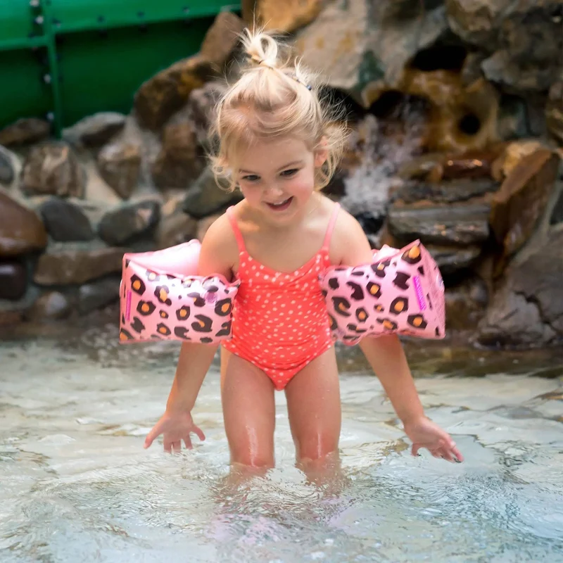 Brassards imprimé léopard - 2 à 6 ans - Swim Essentials