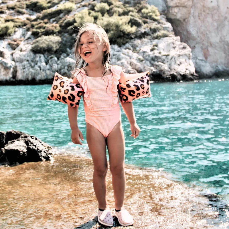 Brassards imprimé léopard - 2 à 6 ans - Swim Essentials