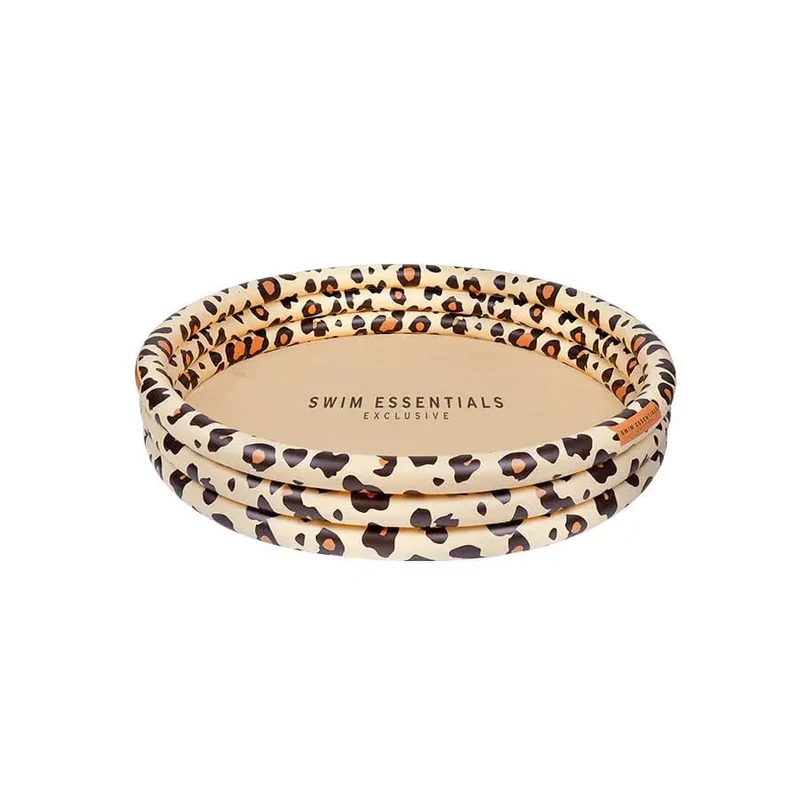 Piscine à imprimé léopard beige - 100 cm - Swim Essentials