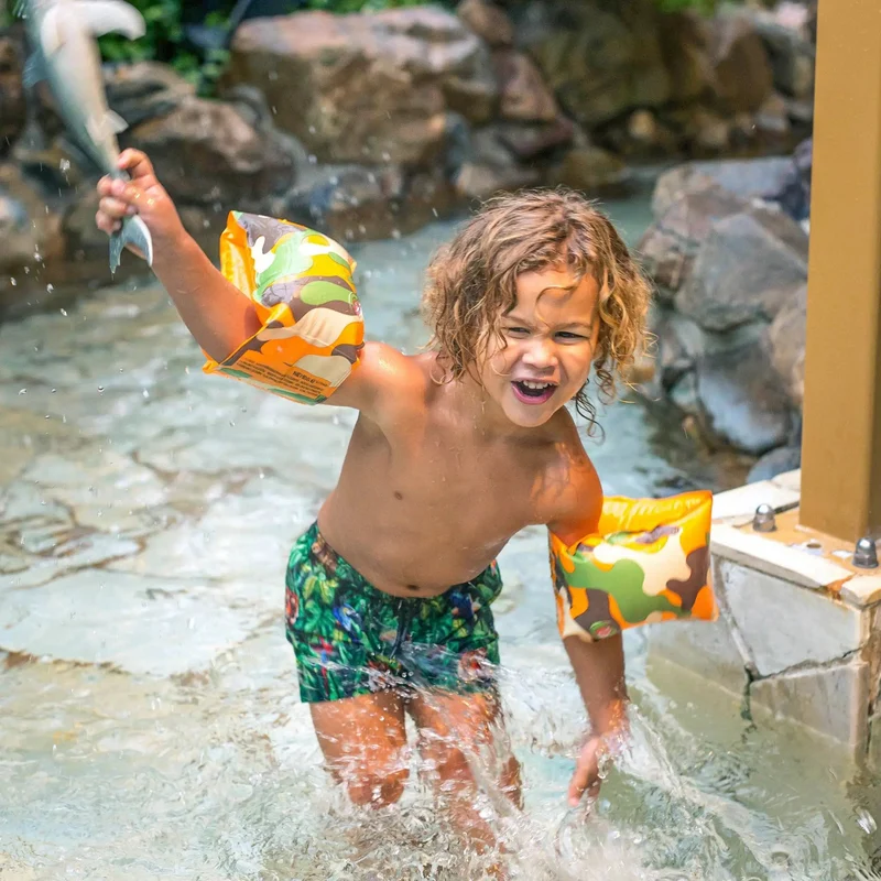 Brassards de natation imprimé camouflage - 2 à 6 ans - Swim Essentials
