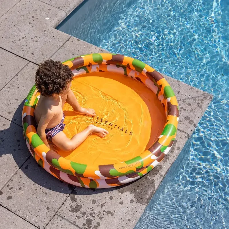 Piscine pour bébé - imprimé Camouflage, 100 cm - Swim Essentials