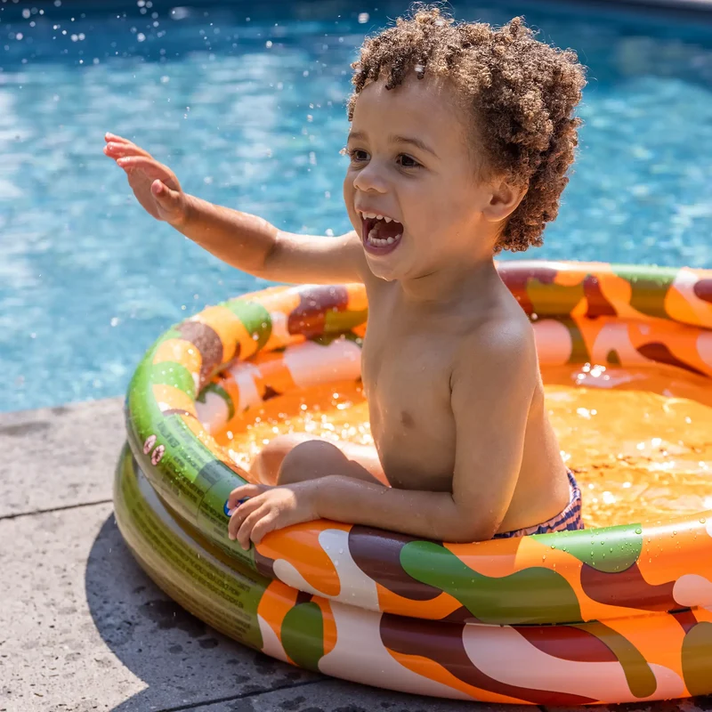 Piscine pour bébé - imprimé Camouflage, 100 cm - Swim Essentials