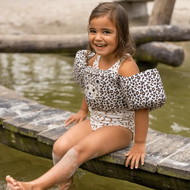 Brassards de natation à imprimé léopard ( 2 à 6 ans ) - Swim Essentials