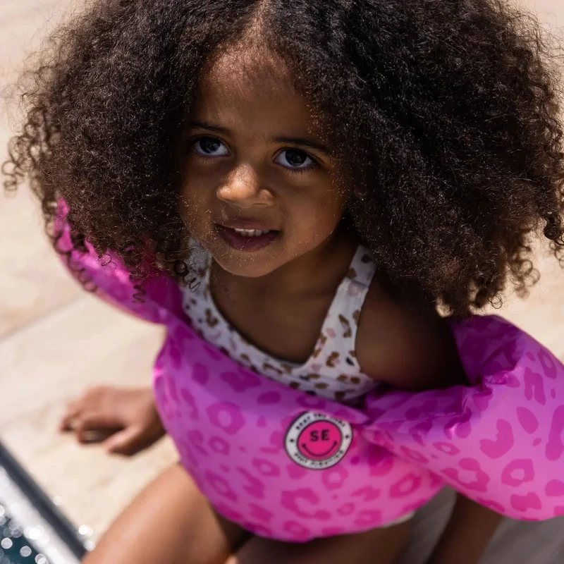 Brassards de natation à imprimé léopard ( 2 à 6 ans ) - Swim Essentials