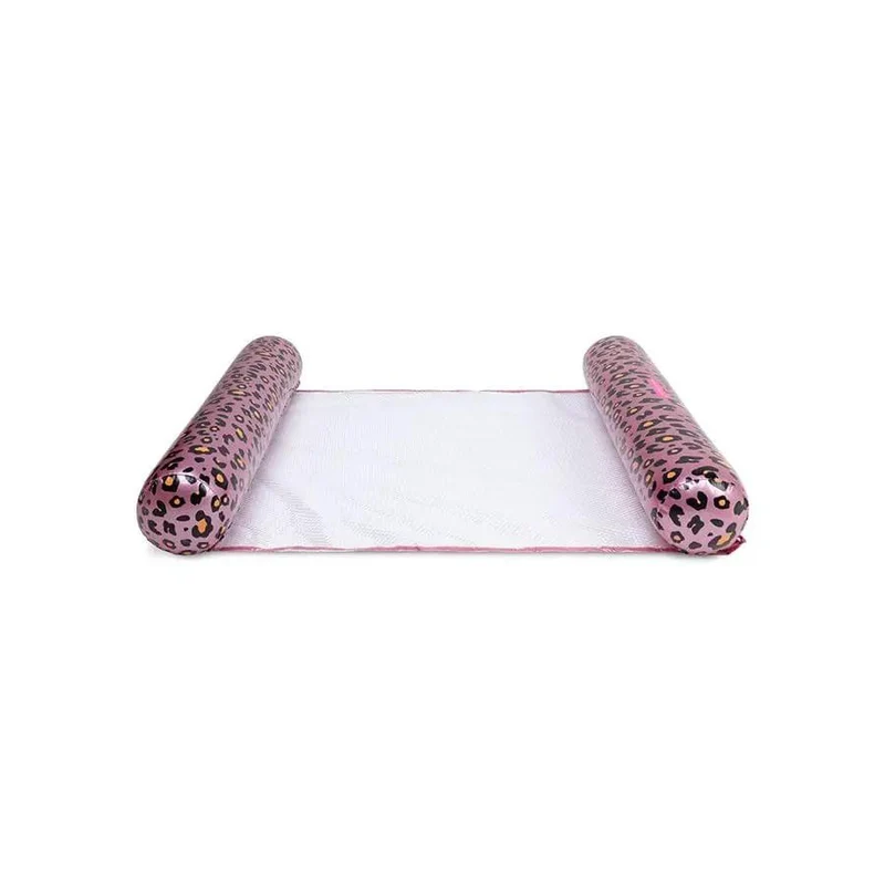 Hamac flottant - imprimé léopard rose gold, gonflable - Swim Essentials