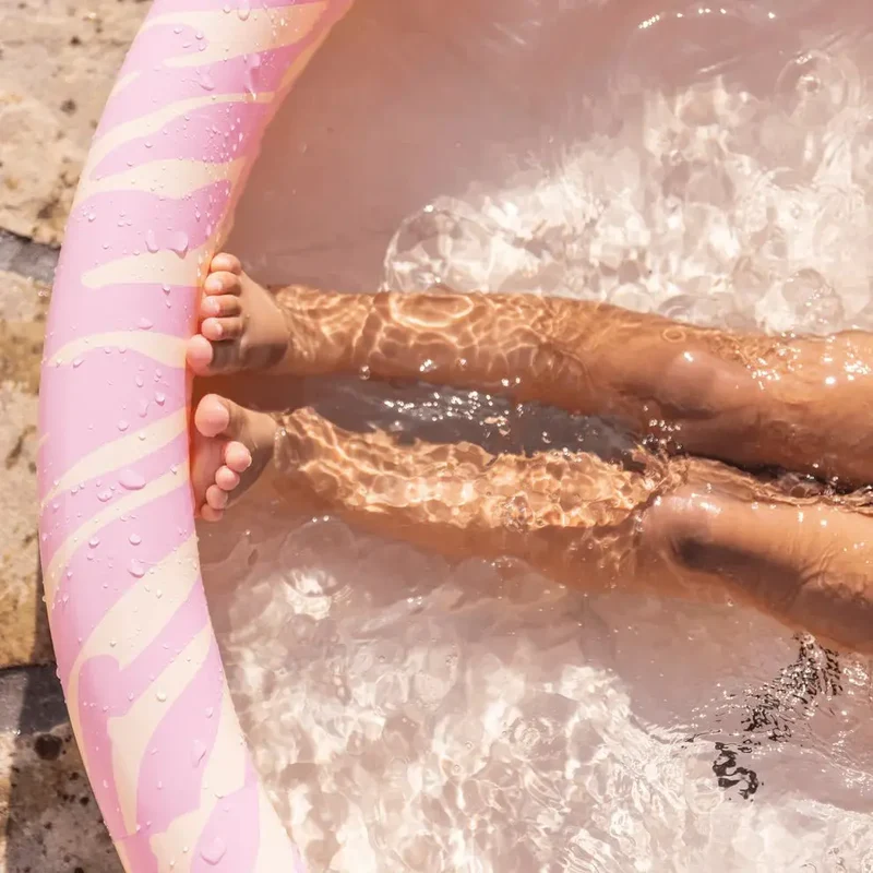 Piscine à imprimé Zèbre - rose, 100 cm - Swim Essentials