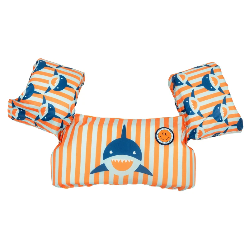 Brassards de natation requin - 2 à 6 ans, gilet - Swim Essentials