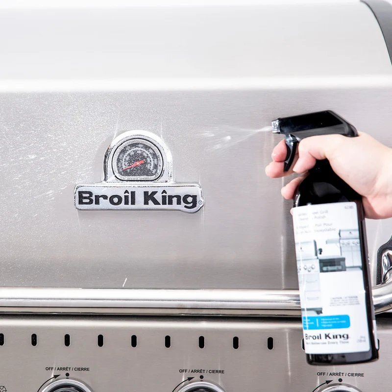 Nettoyant de grilles de BBQ en acier inoxydable