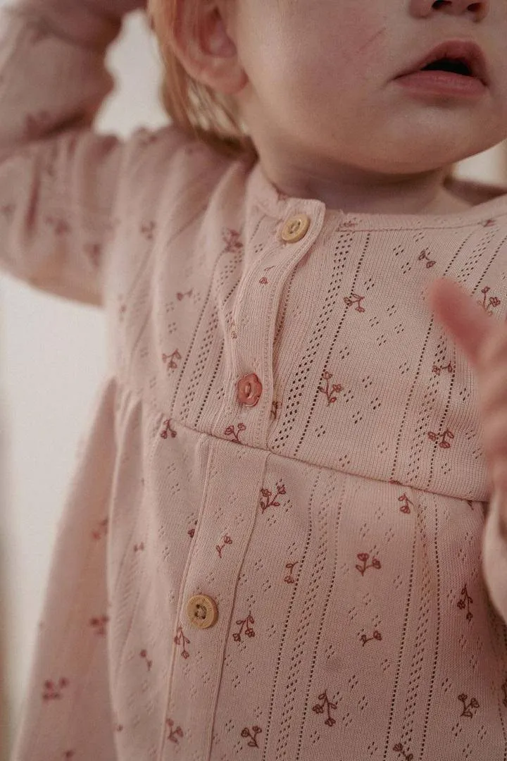 Kleid langärmlig Fairy Flowers | Little Dutch