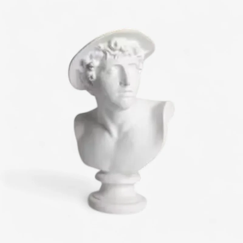CozySculpt - Dekorativ menneskefigur blomsterpotte til indendørs udstilling
