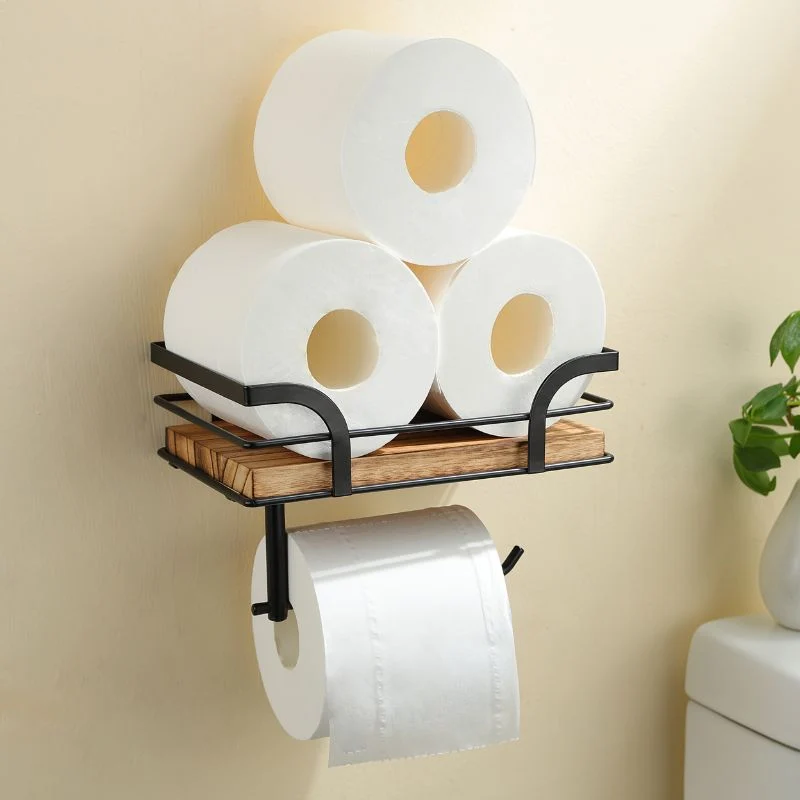 PaperLoom – Væghængt opbevaringshylde med papirholder