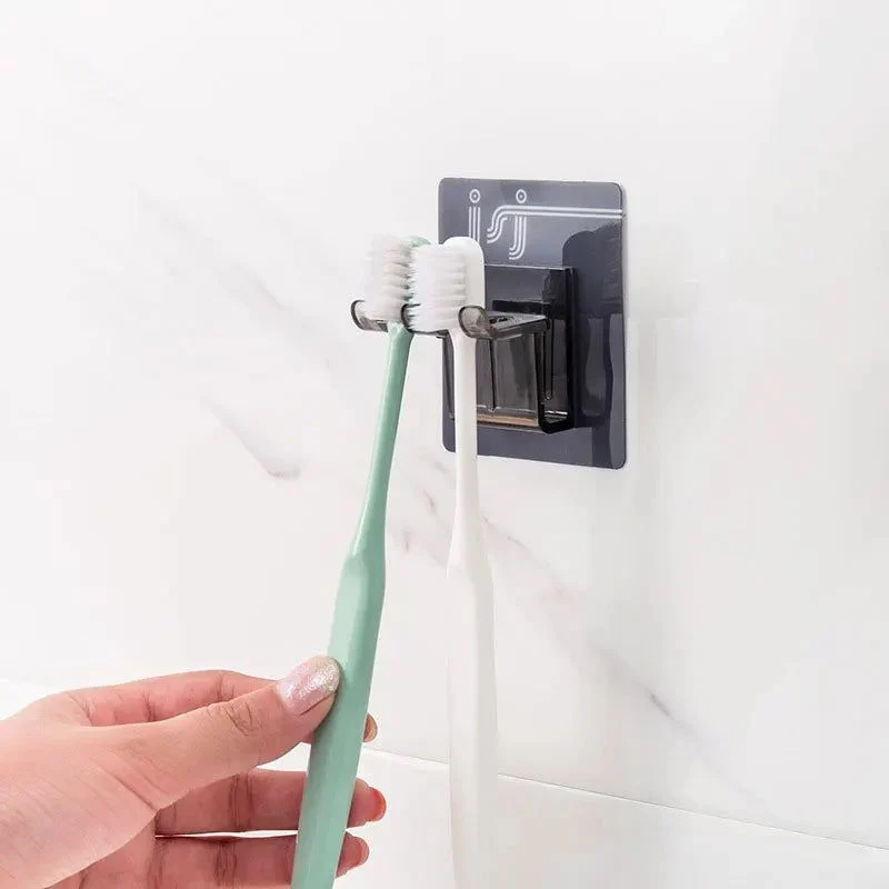 CleanMount - Vægmonteret tandbørsteholder med kop