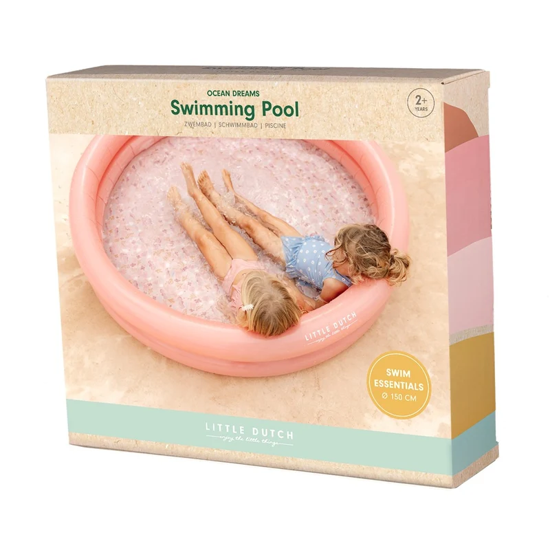 Planschbecken Ocean Dreams Pink 150 cm | Little Dutch