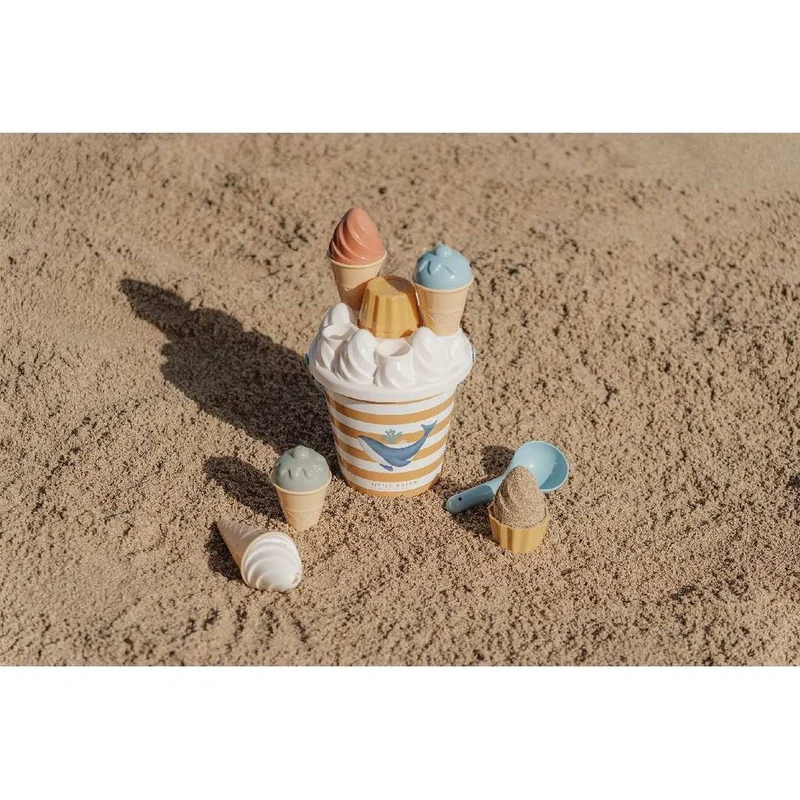Little Dutch Eimer-Set Eiscreme Ocean Dreams Blau – ab 18 Monaten
