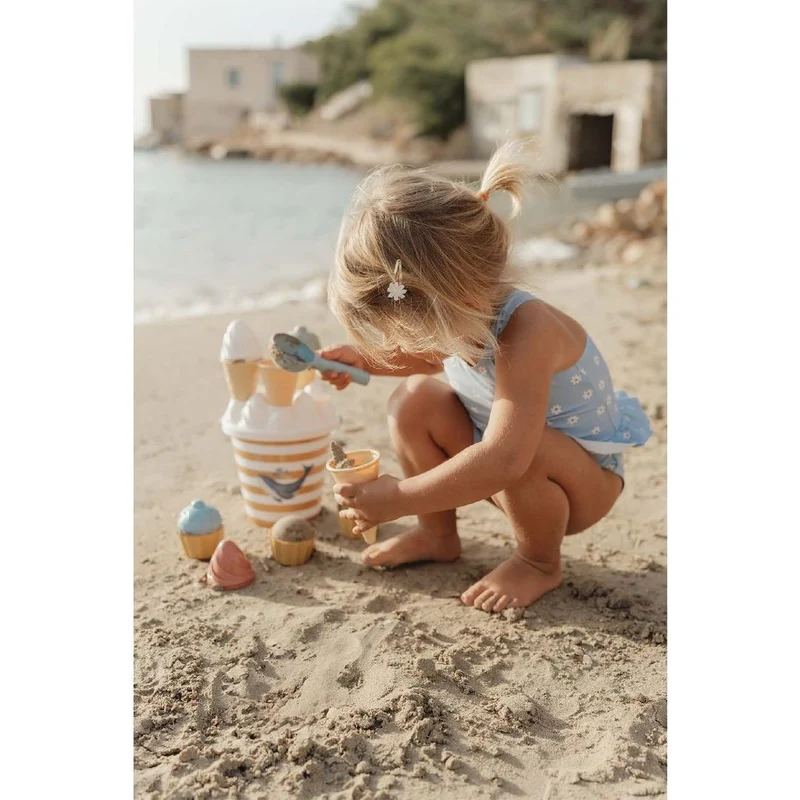 Little Dutch Eimer-Set Eiscreme Ocean Dreams Blau – ab 18 Monaten