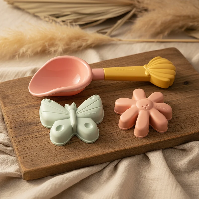 Sandspielzeug-Set Flowers & Butterflies – 3-teilig
