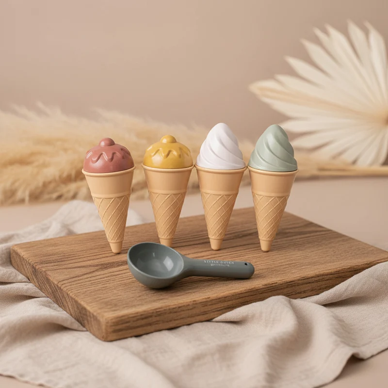 Eiscreme-Strandset Fresh Greens – 9-teilig ab 18 Monaten