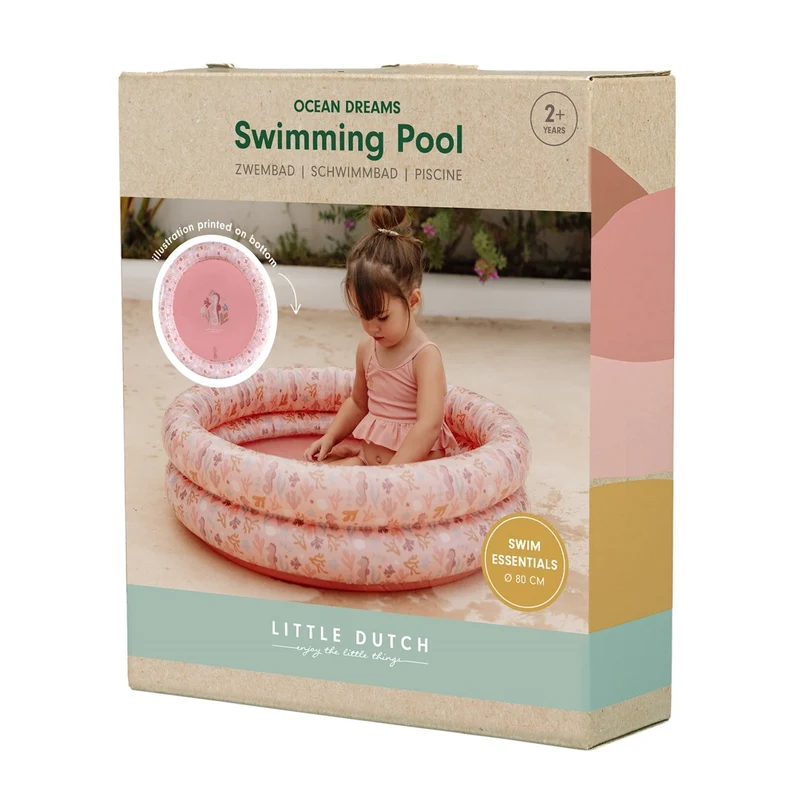 Planschbecken Ocean Dreams Pink 80 cm – ab 2 Jahren