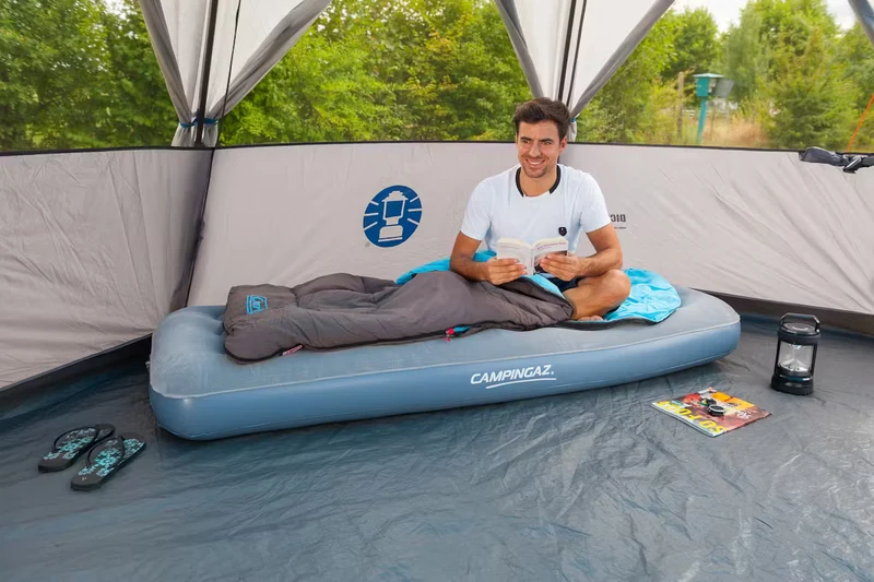 Campingaz - colchón hinchable Airbed X'tra Quickbed Single colchón (198 × 74 × 19 cm)