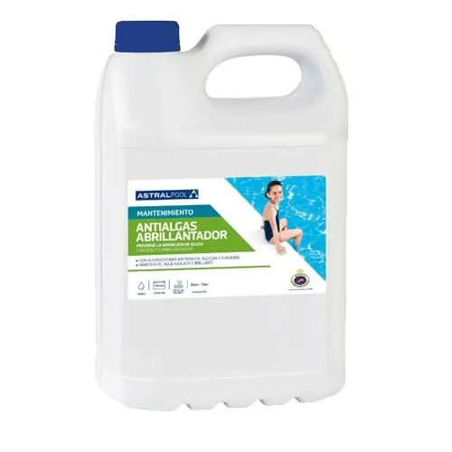 Astralpool – Antialgas abrillantador 5 L para piscina