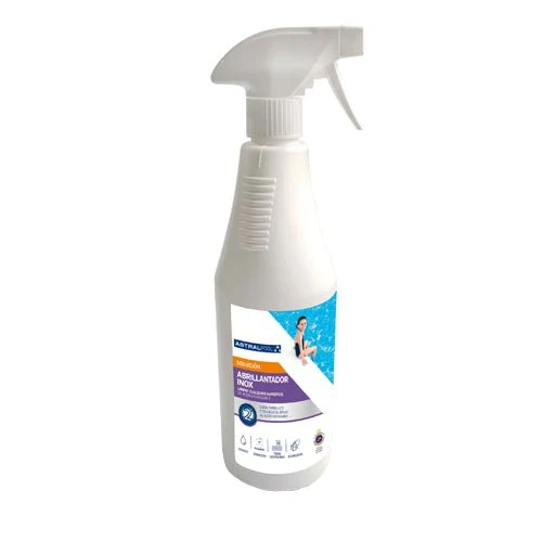 Astralpool – Abrillantador acero inox spray 750 ml para piscina